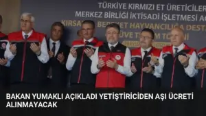 Bakan Yumaklı Açıkladı Yetiştiriciden Aşı Ücreti Alınmayacak