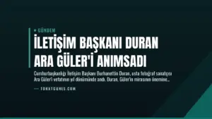 İletişim Başkanı Duran Ara Güler’i Anımsadı
