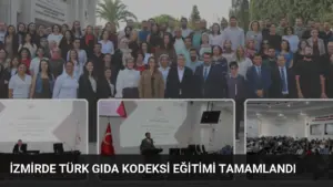 İzmirde Türk Gıda Kodeksi Eğitimi Tamamlandı