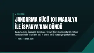 Jandarma Gücü 101 Madalya ile İspanya'dan Döndü