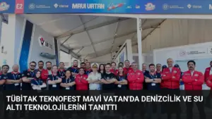 TÜBİTAK TEKNOFEST Mavi Vatan’da Denizcilik ve Su Altı Teknolojilerini Tanıttı