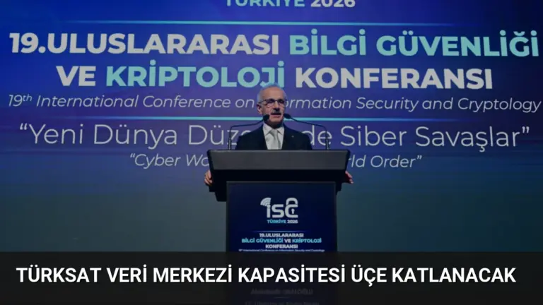 TÜRKSAT Veri Merkezi Kapasitesi Üçe Katlanacak